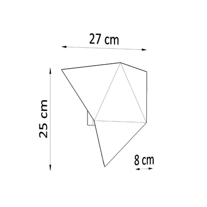 Sollux Solido Decorative Wall Light