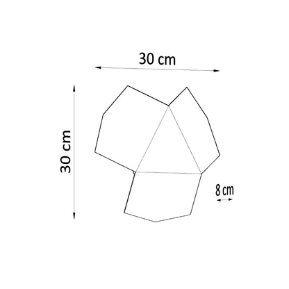 Sollux Tre Decorative Wall Light