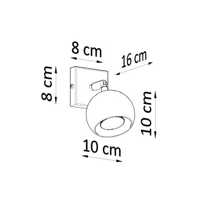 Oculare Wall Light