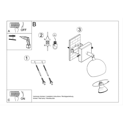 Sollux Oculare Wall Light