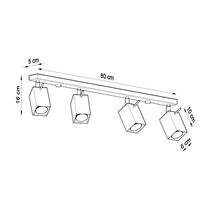 Sollux Merida Surface Ceiling Light