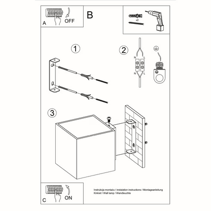 Quad Wall Light