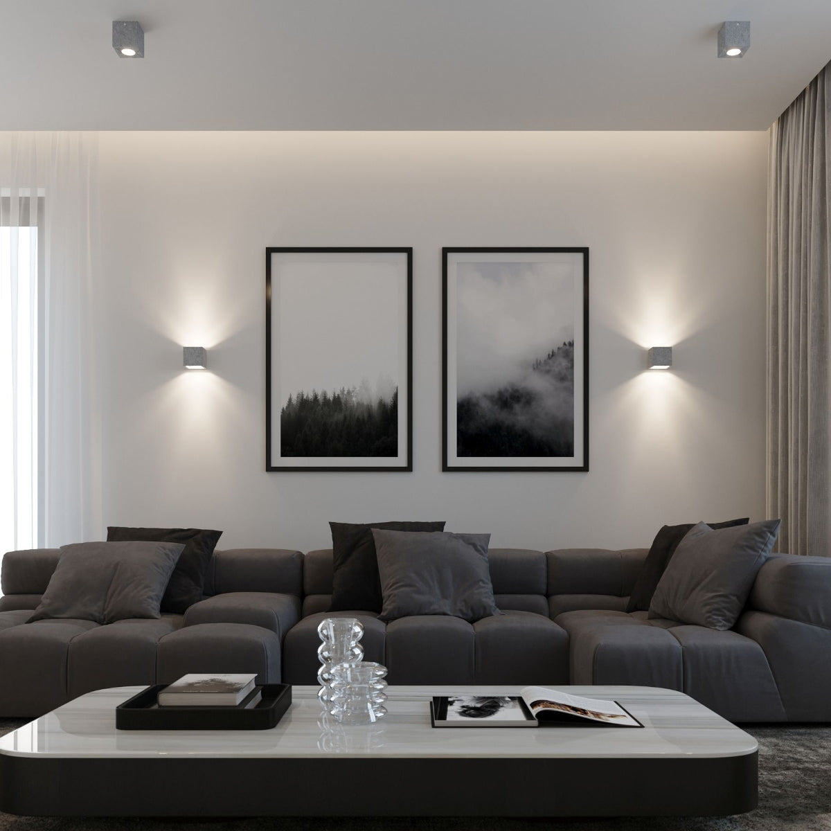 Sollux Quad Wall Light