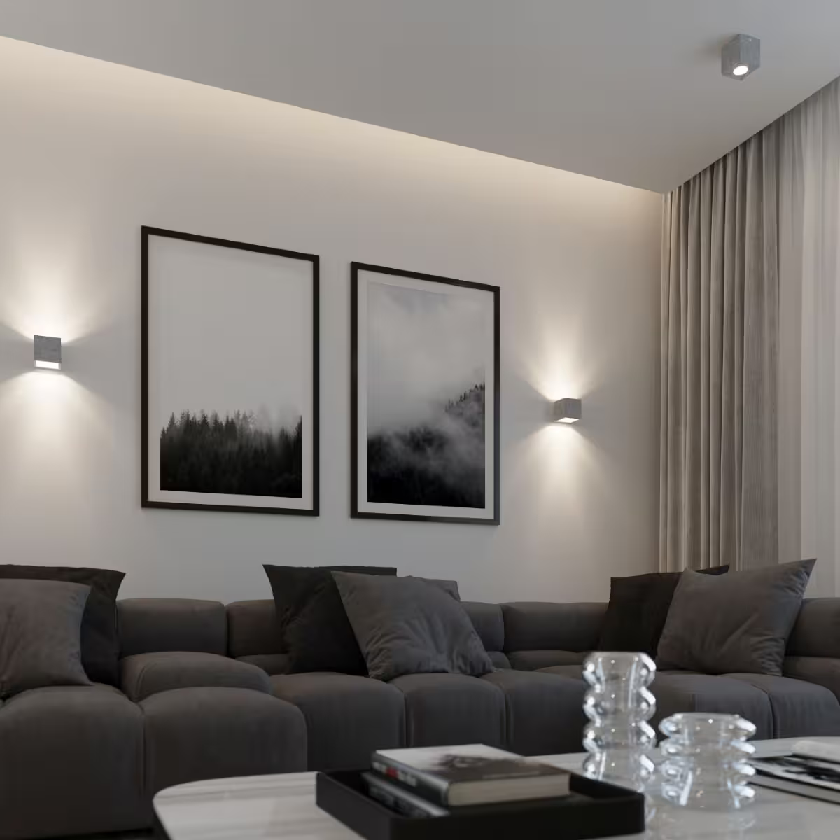 Quad Ceiling Light