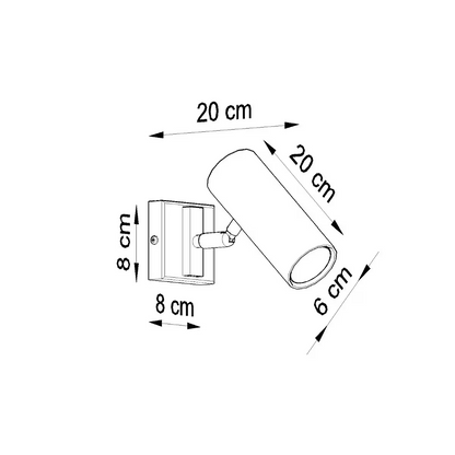 Direzione Wall Light