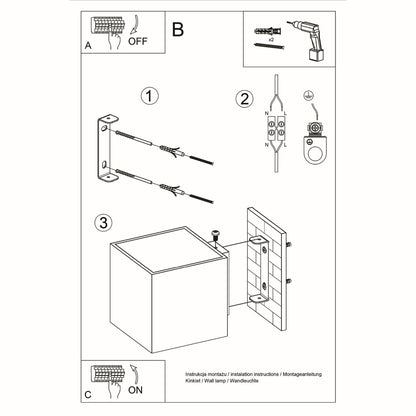 Sollux Quad Wall Light