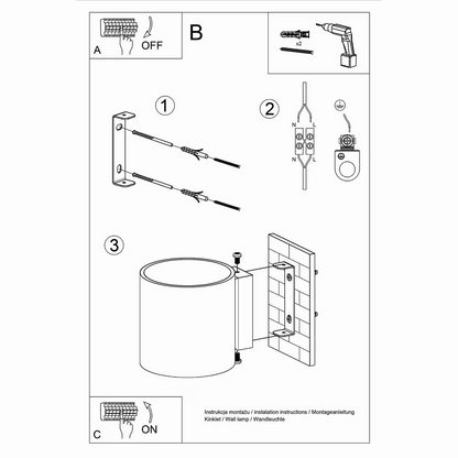 Orbis 1 Wall Light