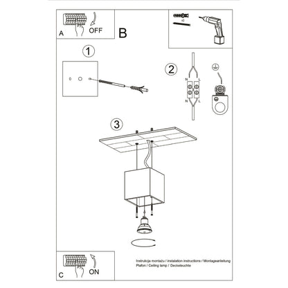 Sollux Quad Ceiling Light