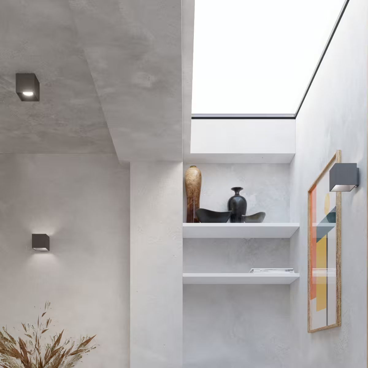 Quad 1 Ceiling Light