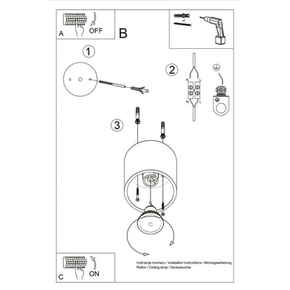 Orbis 1 Ceiling Light