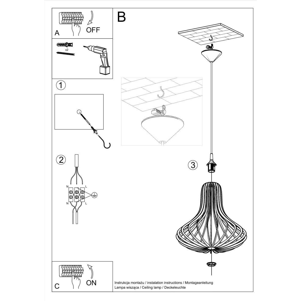 Sollux Elza Pendant Light