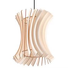 Oriana Pendant in Natural Wood