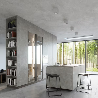 Valde Ceiling Light in Grey