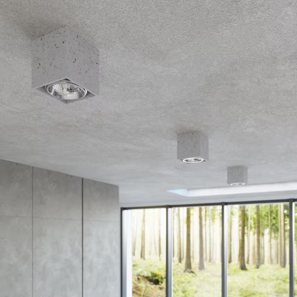 Valde Ceiling Light in Grey