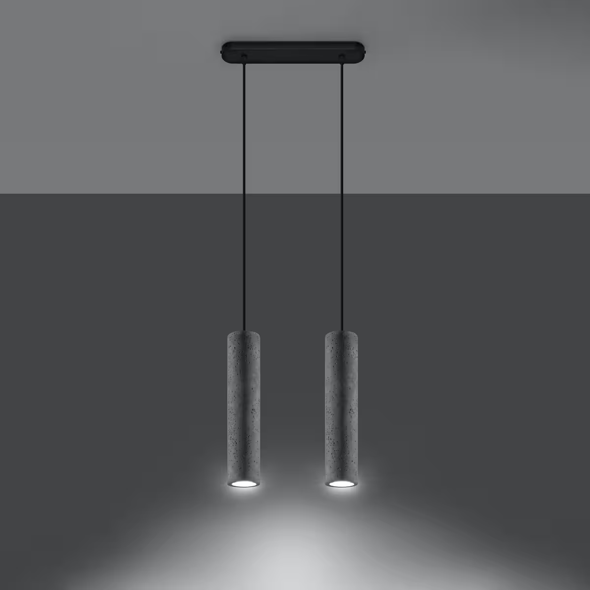 Luvo 2 Pendant in Grey