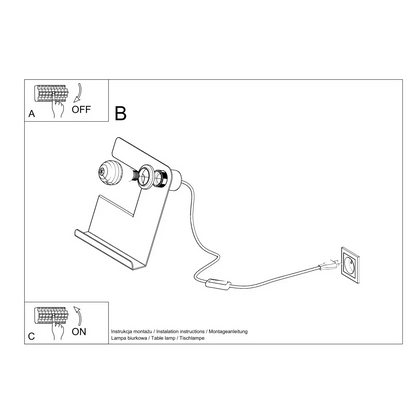 Incline Table Lamp