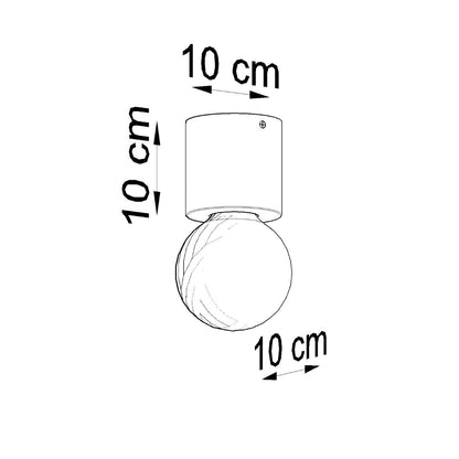 Sollux Salgado Surface Ceiling Light