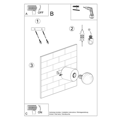 Salgado Wall Light