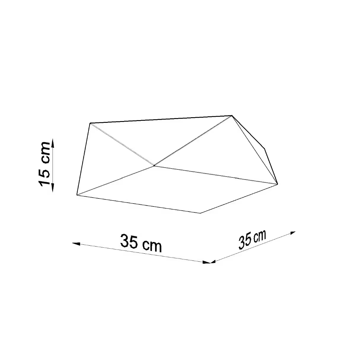 Hexa 35 Ceiling Light