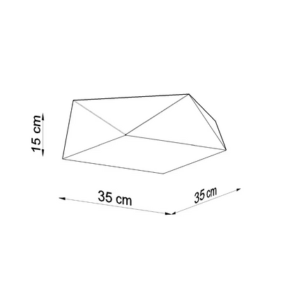 Hexa 35 Ceiling Light
