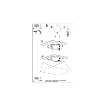 Hexa 35 Ceiling Light