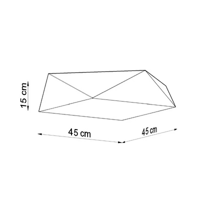 Hexa 45 Ceiling Light