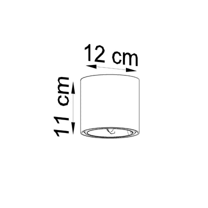 Sollux Tiube Ceiling Light