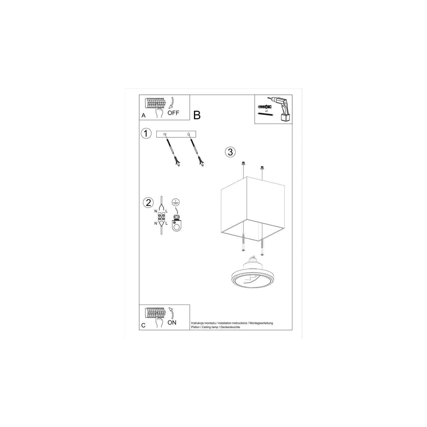 Blake Ceiling Light
