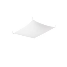 Luna 1 Ceiling Light in White