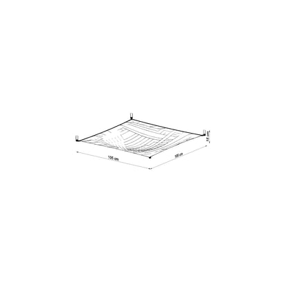 Luna 2 Ceiling Light in White