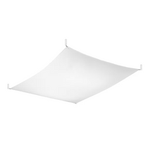 Luna 3 Ceiling Light in White