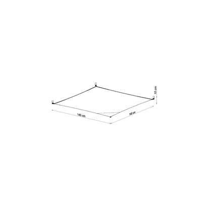 Luna 4 Ceiling Light in White