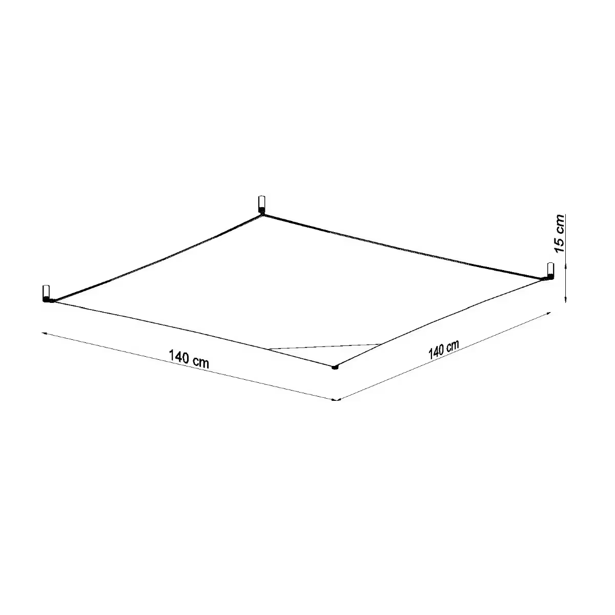 Luna 4 Ceiling Light