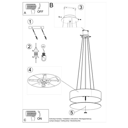 Sollux Skala Chandelier