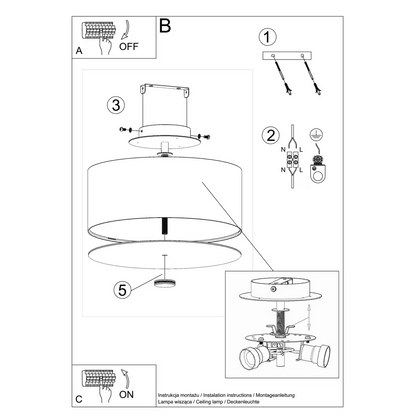Skala 30 Ceiling Light