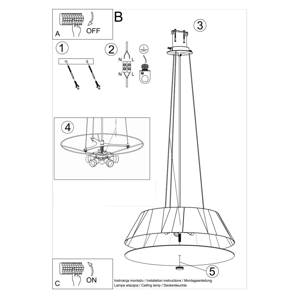 Sollux Vega Chandelier