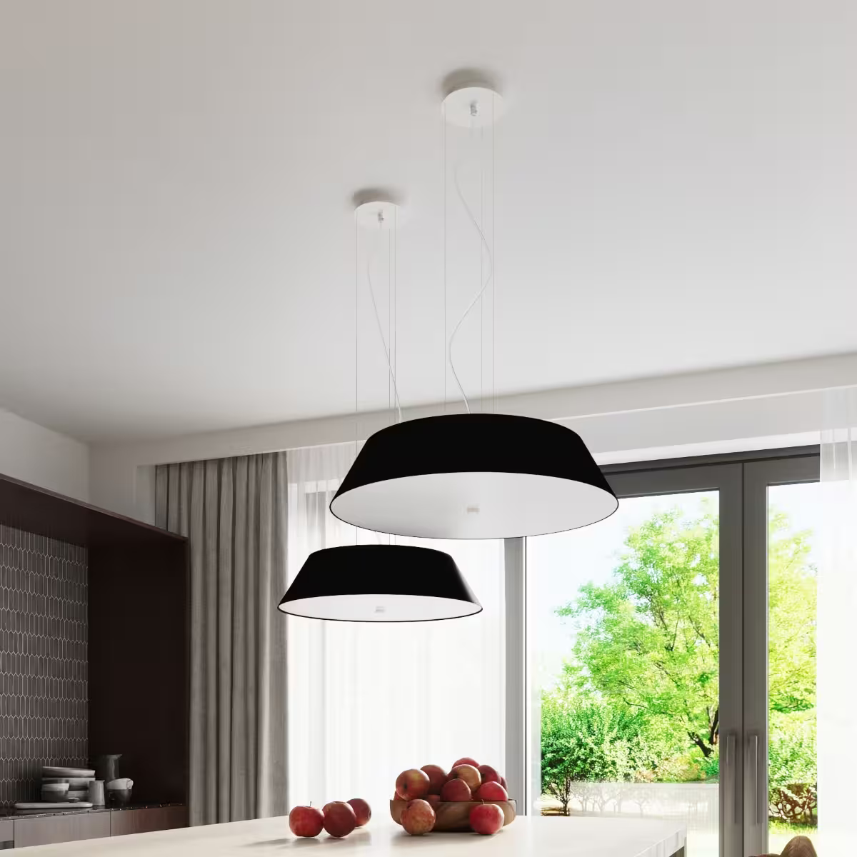 Vega 60 Chandelier in Black