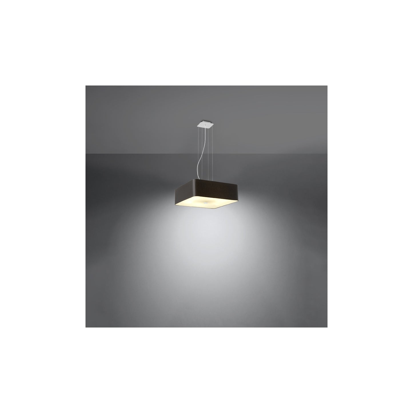 Lokka 45 Chandelier in Black