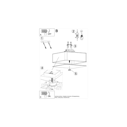 Lokka 45 Ceiling Light