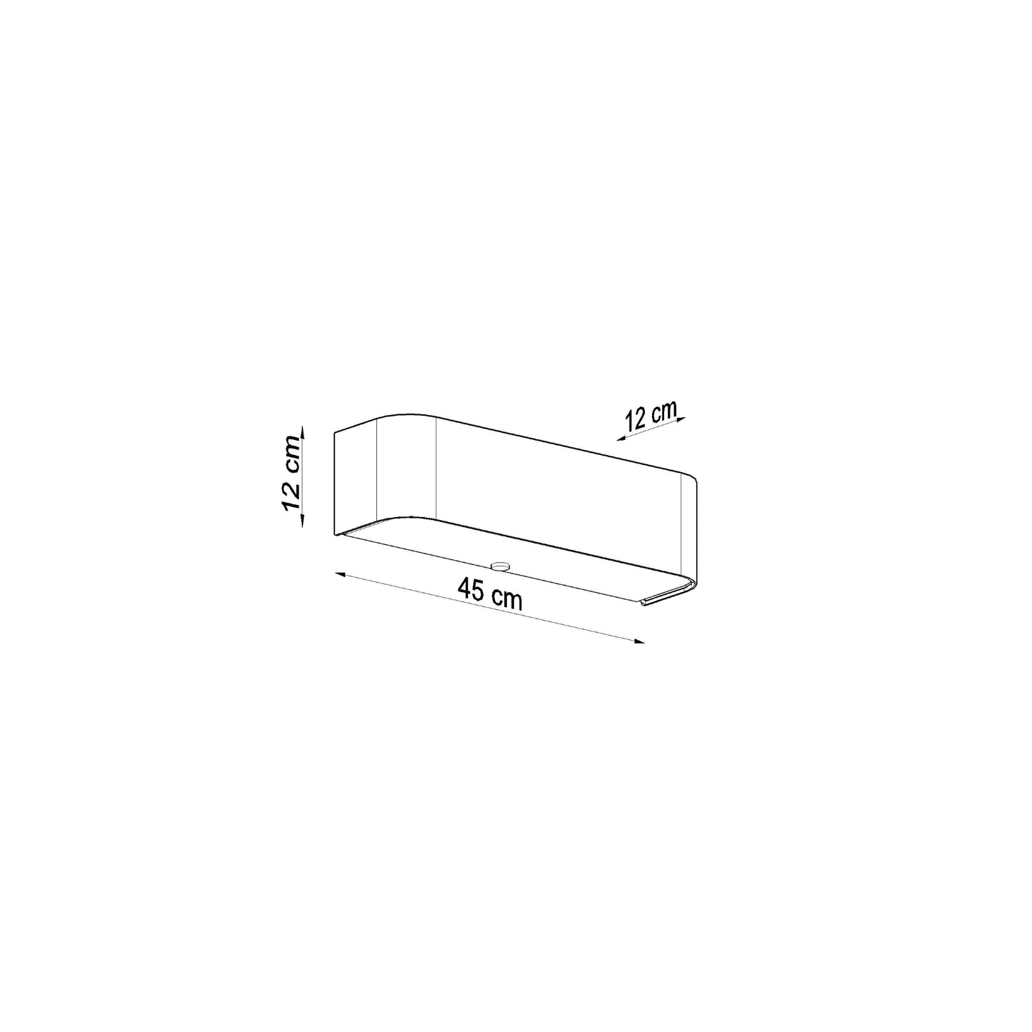 Lokko Wall Light in White