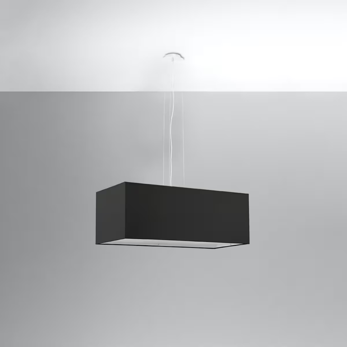 Santa Bis 80 Chandelier in Black