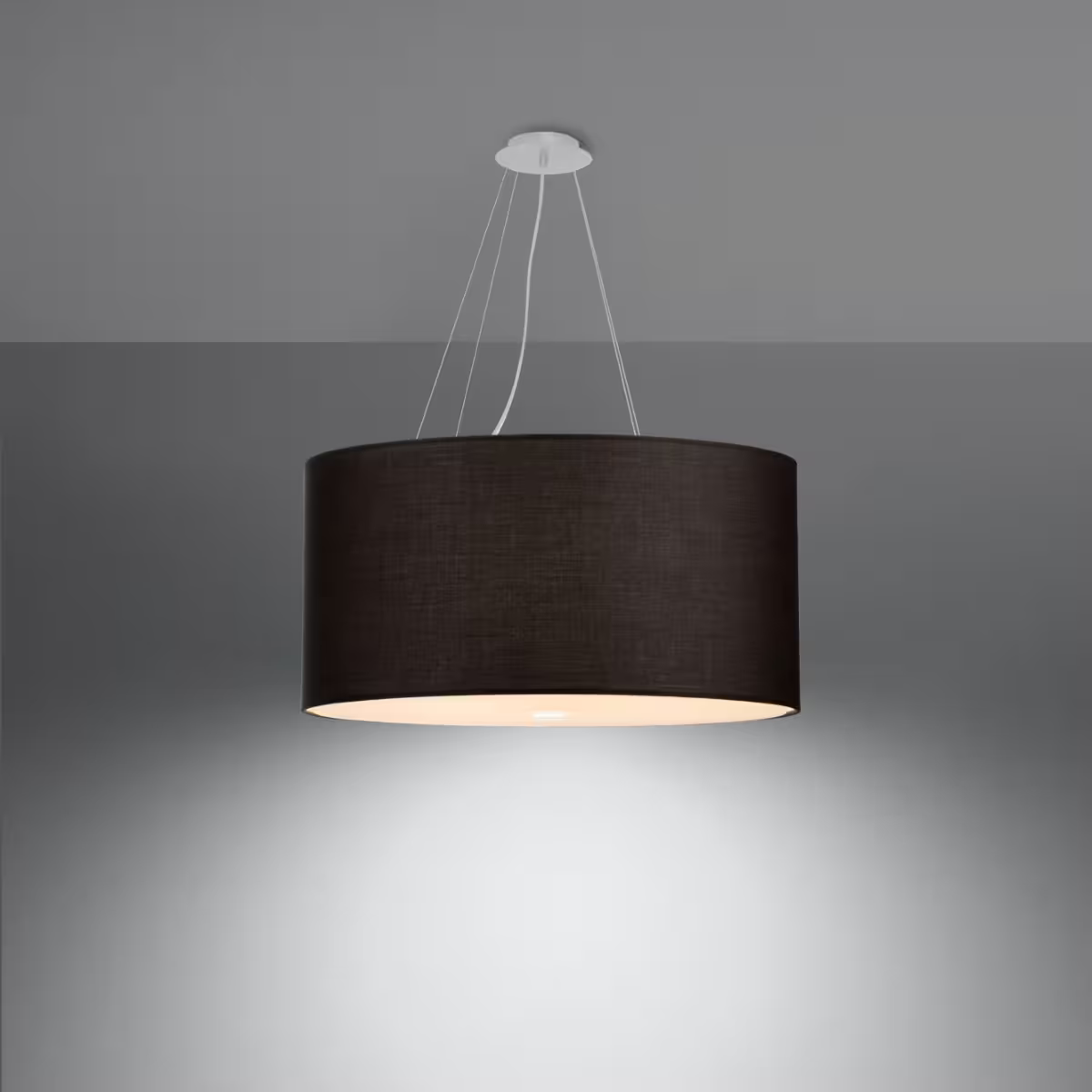 Otto 60 Chandelier in Black