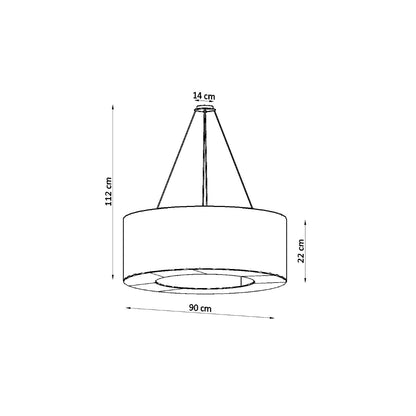Sollux SATURNO Chandelier