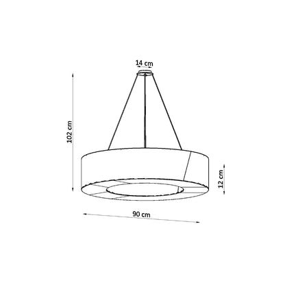 Sollux SATURNO Chandelier