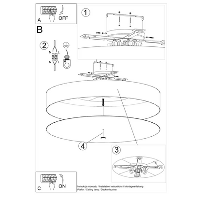 Skala 100 Ceiling Light