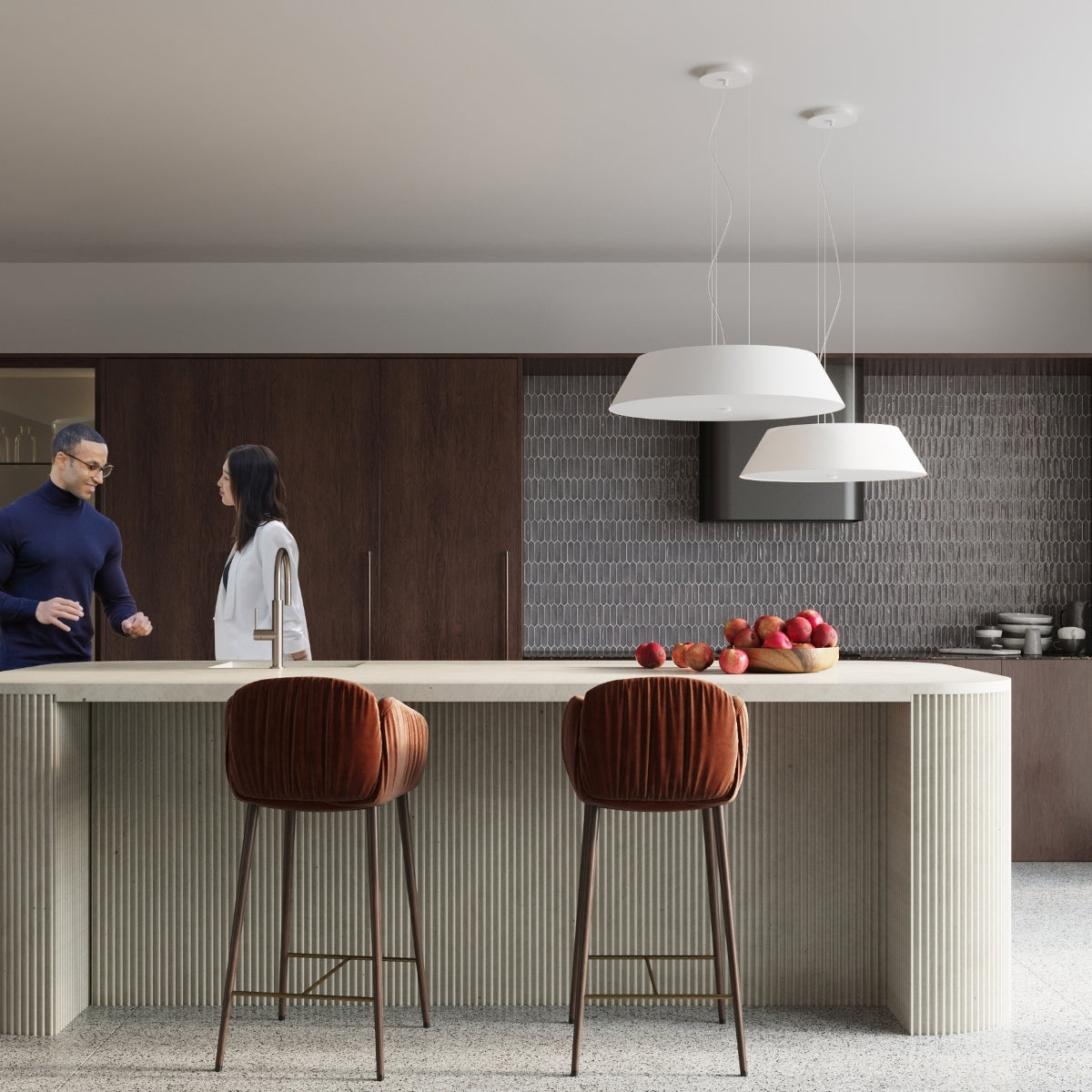 Sollux Vega Flush Ceiling Light