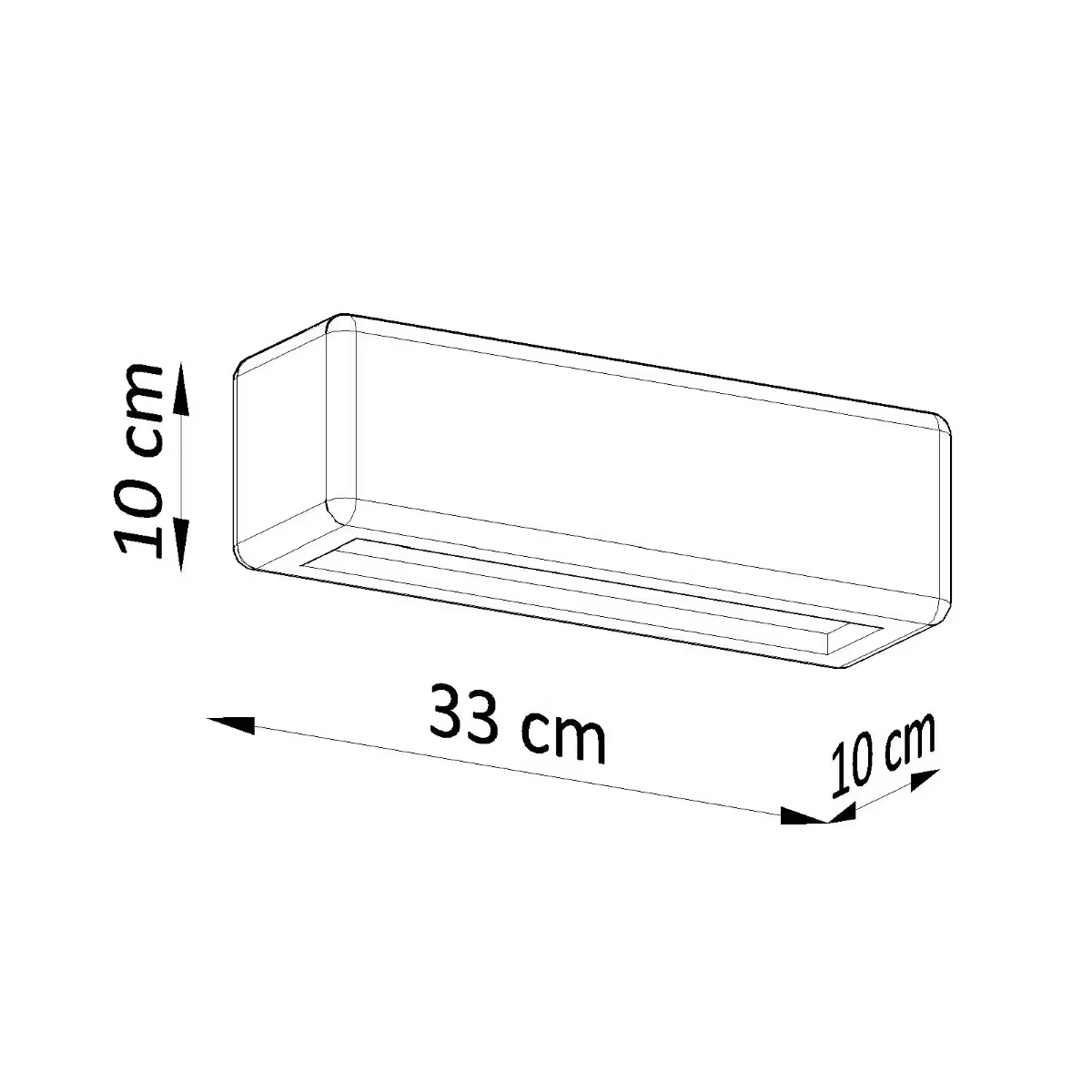Subani Wall Light in White