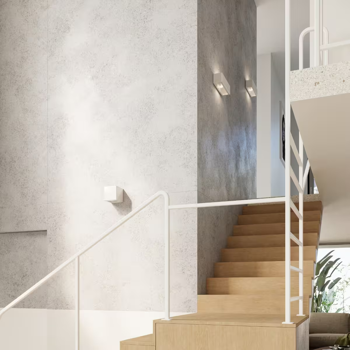 Subani Wall Light in White