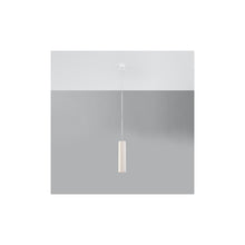 Nancy Ceramic Pendant in White