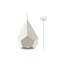 Pavlus Ceramic Pendant in White